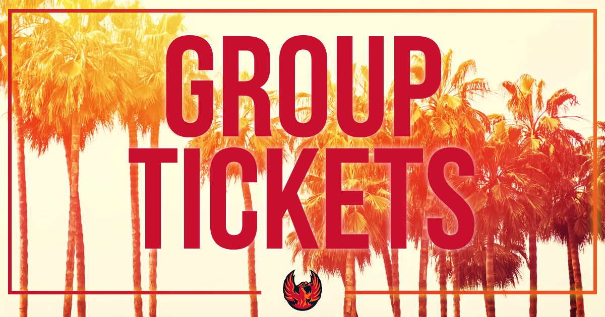 FIREBIRDS RELEASE GROUP TICKETS Coachella Valley Firebirds