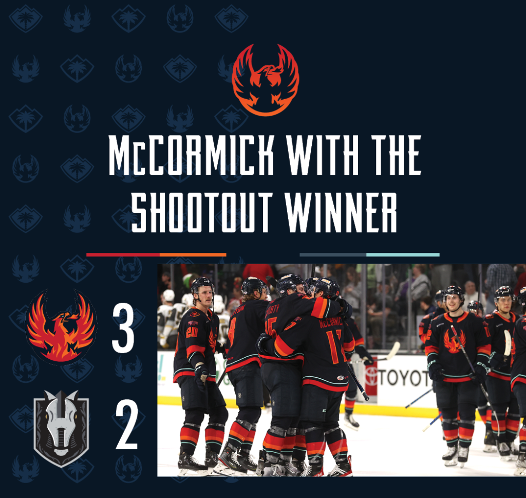 McCORMICK CAPS OFF 500th PRO GAME WITH SHOOTOUT WINNER