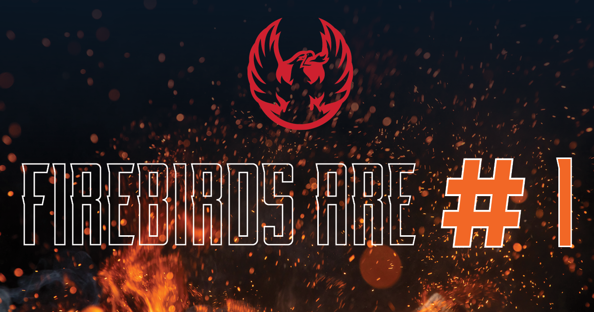 FIREBIRDS IN FIRST PLACE IN AHL HOCKEY PACIFIC DIVISION Coachella