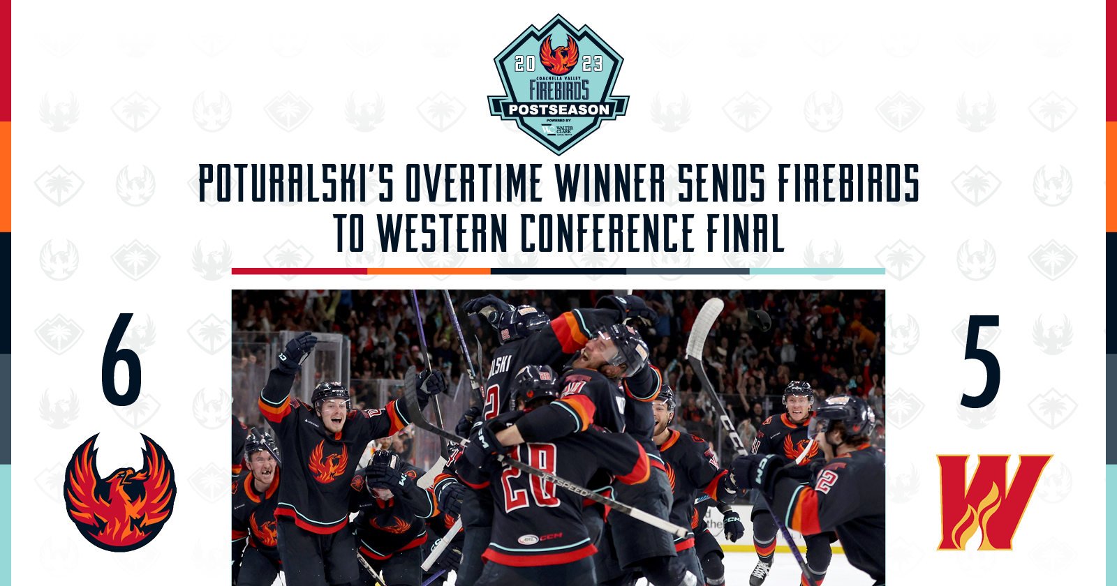 Coachella Valley Firebirds are going to the Western Conference