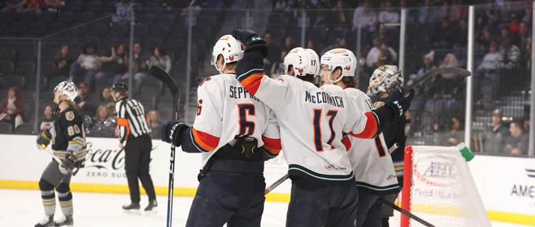 FIREBIRDS MOVE BACK INTO WIN COLUMN WITH 3-2 VICTORY OVER SILVER KNIGHTS