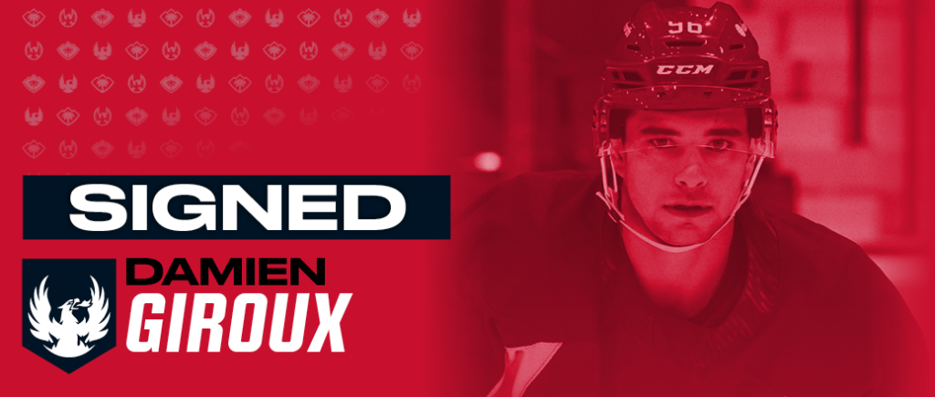 FIREBIRDS ADD FORWARD DAMIEN GIROUX