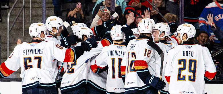 FIREBIRDS POINT STREAK MOVES TO SEVEN WITH OVERTIME WIN OVER GULLS