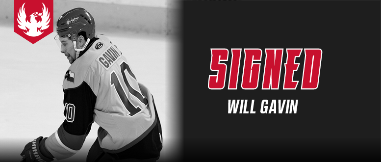 FIREBIRDS SIGN FORWARD WILL GAVIN