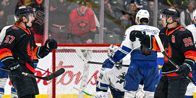 FIREBIRDS OPEN CANADIAN ROAD TRIP WITH SHOOTOUT WIN OVER CANUCKS