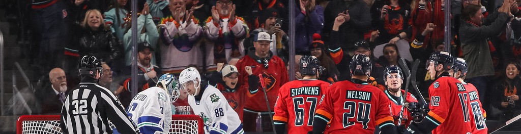 JACK LaFONTAINE SHUTS OUT CANUCKS TO EXTEND FIREBIRDS’ WINNING STREAK TO FIVE