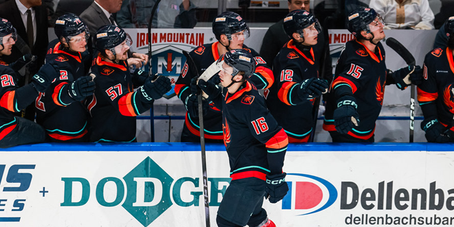 FIREBIRDS SCORE LATE AS OSTMAN’S SHUTOUT STYMIES COLORADO