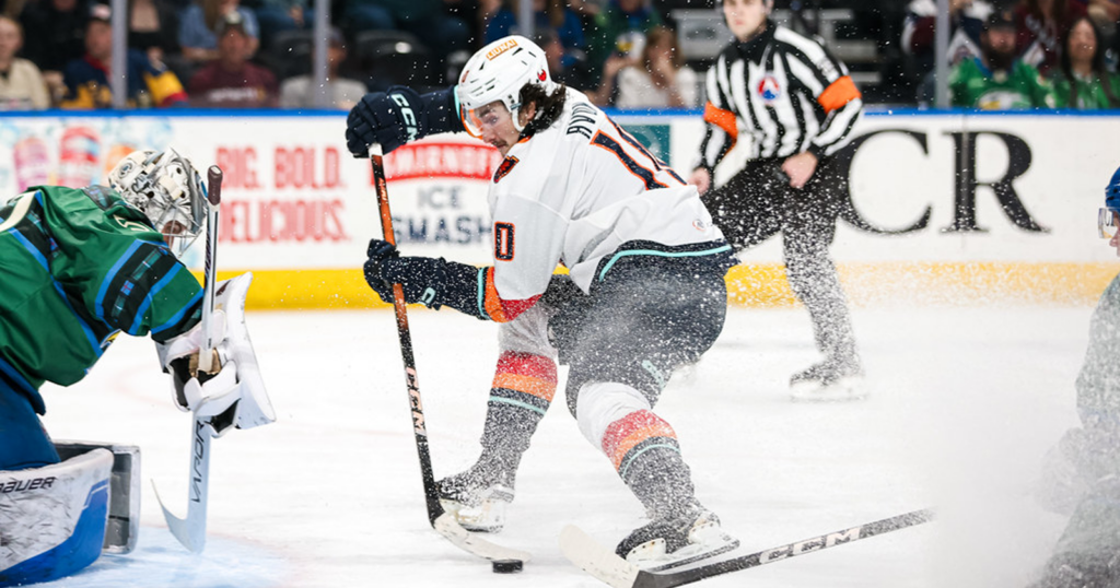 FOUR GOAL FIRST PERIOD LEADS FIREBIRDS TO VICTORY OVER EAGLES