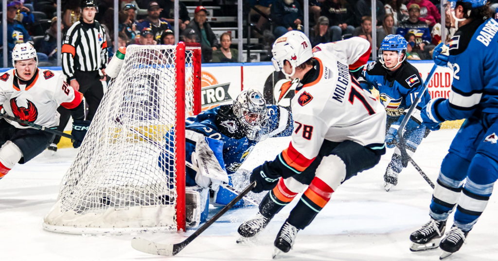 OSCAR FISKER MOLGAARD’S OVERTIME WINNER SWEEPS WEEKEND SERIES OF EAGLES