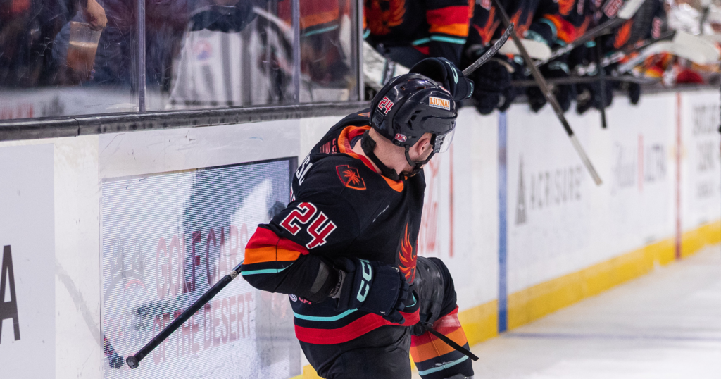 NYMAN SCORES TWICE AS FIREBIRDS WIN THIRD STRAIGHT GAME