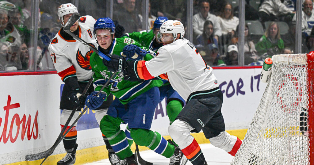 JUGNAUTH’S OVERTIME WINNER HELPS SWEEP CANUCKS AS FIREBIRDS CLINCH SPOT IN 2026 CALDER CUP PLAYOFFS