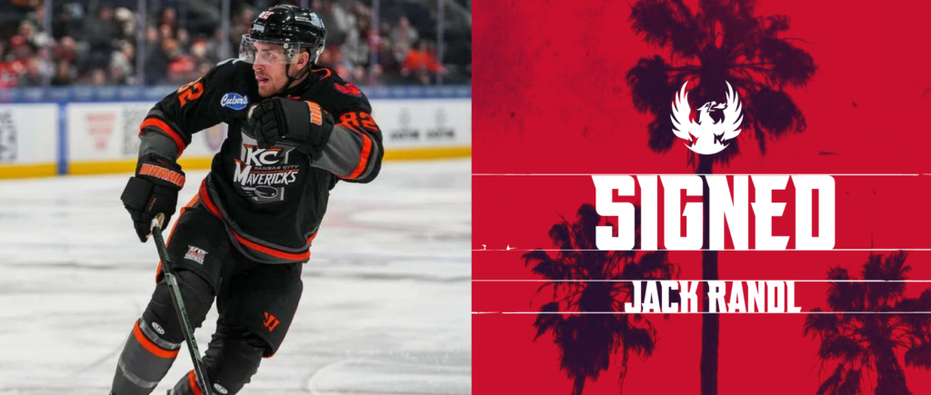 FIREBIRDS SIGN FORWARD JACK RANDL TO ONE-YEAR CONTRACT 